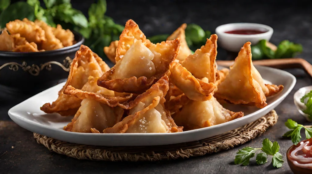 Discover the perfect recipe for crispy fried wontons and elevate your appetizer game with this irresistible dish. Crispy Fried Wontons at their finest!